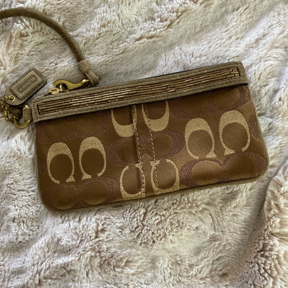 Coach wristlet